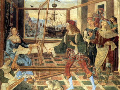 Pinturicchio - Il ritorno di Odisseo