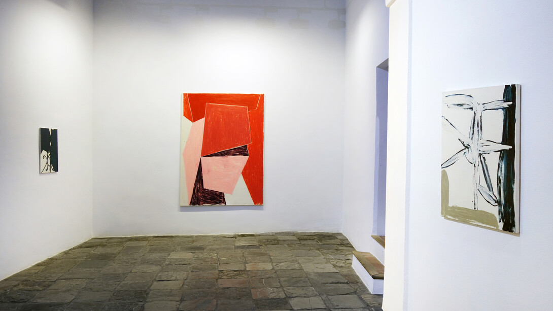 Fernando Clemente, Tempidipinti, vista de exhibición. Cortesía de Galería Rafael Ortiz 