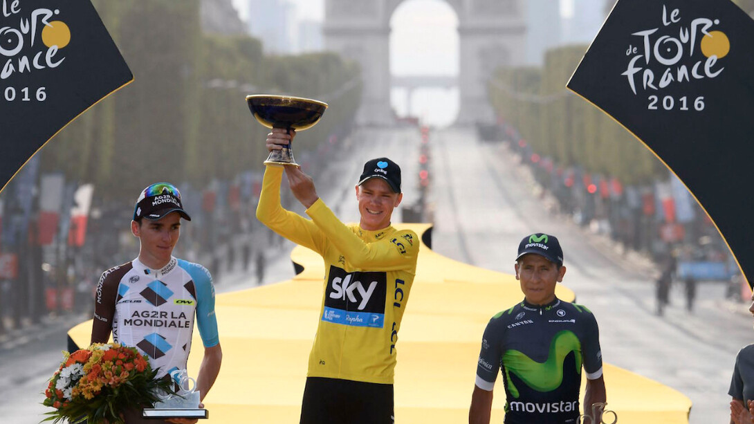Tour de France 2016. La passerella finale sui Campi Elisi a Parigi