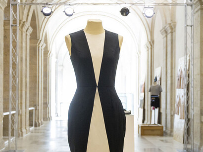 David Delfín, en tránsito, vista de exhibición. Cortesía del Museo Patio Herreriano