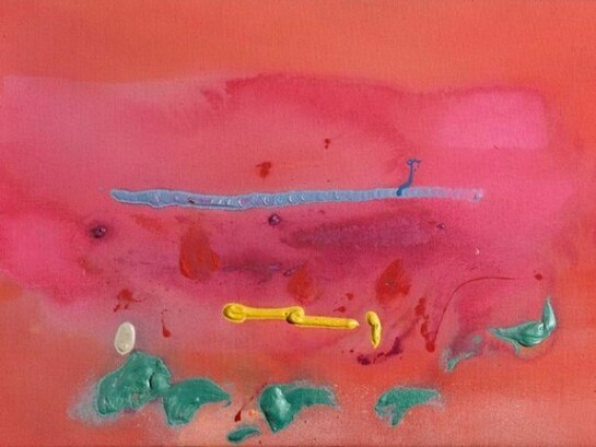 Helen Frankenthaler, Covent Garden Study: Final Maquette for the Third Movement, Kettle’s Yard, University of Cambridge