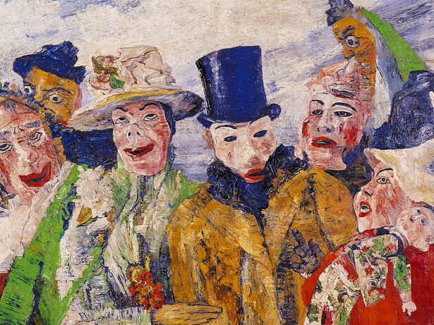 James Ensor, La intriga (1890)