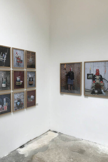 Antoine Bruy & Petros Efstathiadis. Courtesy of Clémentine de la Féronnière gallery