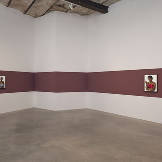 YoYo Lander, Burdened by blessings, exhibition view. Courtesy of Zidoun and Bossuyt