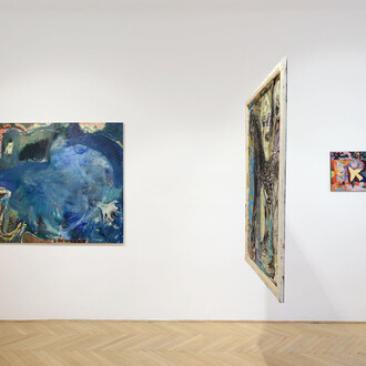 Viktorie Langer and Hana Garová, installation view. Courtesy of Zahorian & Van Espen