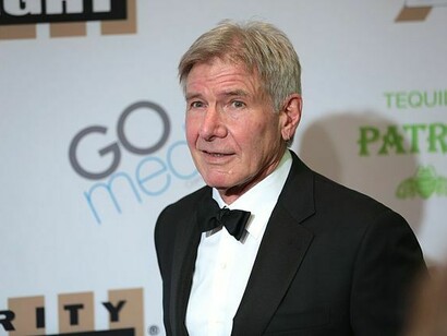 Harrison Ford no tapete vermelho do Celebrity Fight Night