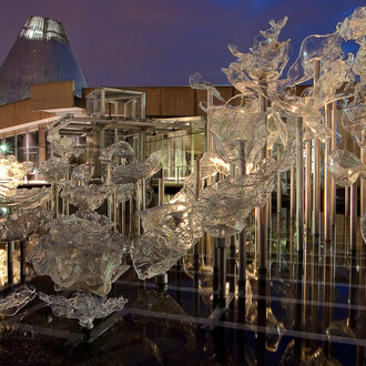 Fluent Steps. Courtesy of Museum of Glass