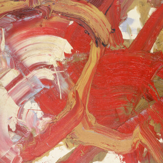 Shiraga Kazuo, Liangshan marsh, 1967. Courtesy of Yokohama Museum of Art