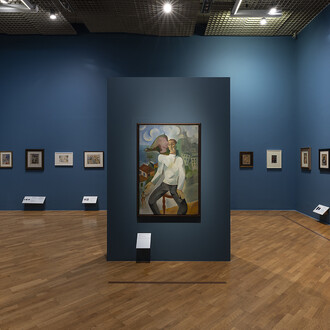 Ismael Nery, Trappola moderna, vista della mostra. Cortesia della Pinacoteca