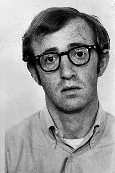 Woody Allen nel film "Take the money and run", 1969