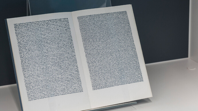 Irma Blank. Courtesy of Museion