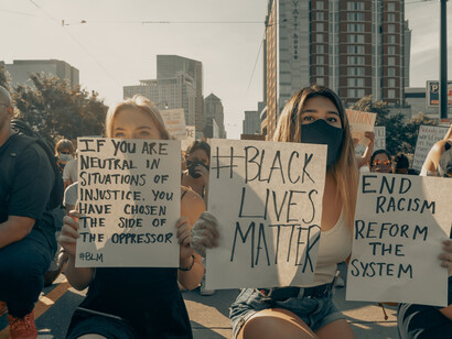 "Today we show solidarity with people we do not even know."