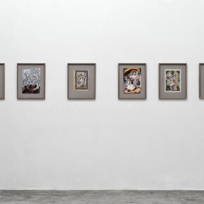 Lola Montes Schnabel. Texting Spirits, 2016. Installation View