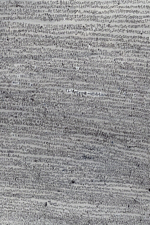 Do The Write Thing. Courtesy of Christian Berst Art Brut