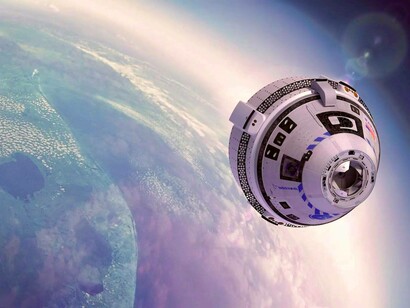 La Starliner della Boeing. Credito fotografico NASA/Boeing