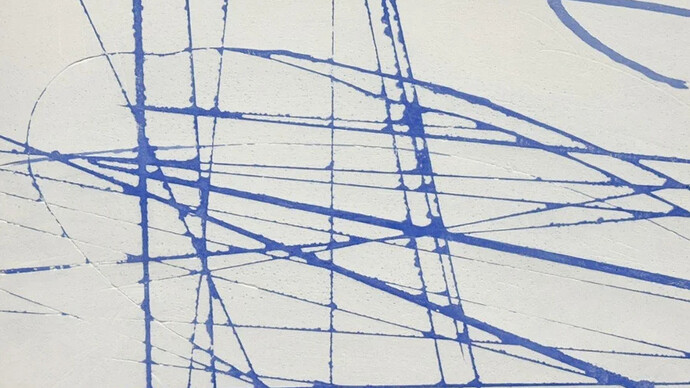 Jill Downen, Binary pull (detail), 2022. Courtesy of Bruno David Gallery