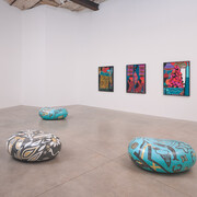 Various artists, Fragments of paradise, exhibition view. Courtesy of Zidoun-Bossuyt Gallery