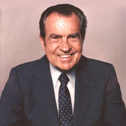 Richard Nixon, trigésimo séptimo presidente de los Estados Unidos entre 1969 y 1974