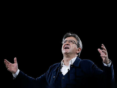 Luc Mélenchon, partido Les Insoumis en Francia. YYa no habla de derecha e izquierda, sino solo de «el pueblo» y «las élites». © Reuters