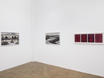 Dakota Mace, Sǫʼ baa hane’, exhibition view. Courtesy of Higher Pictures