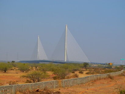 The Hanging Bridge over Chambal River