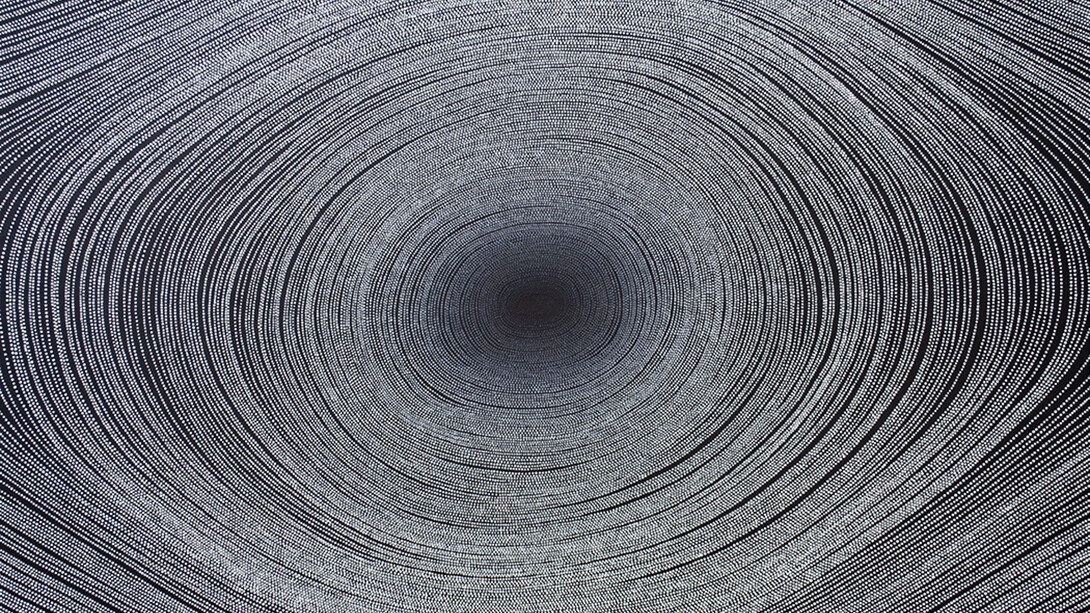 Barbara Kolo, Escape into carbon black, 2024. Courtesy of bG Gallery