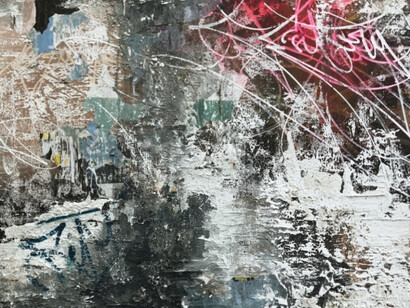 José Parlá. Courtesy of Ben Brown Fine Arts