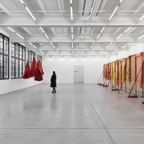 Liesl Raff, A corridor, a room, and four dens, Ausstellungsansicht. Mit freundlicher Genehmigung von Galerie Eva Presenhuber