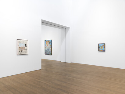 Bram Demunter, Crowded valley, exhibition view. Courtesy of Tim Van Laere Gallery 