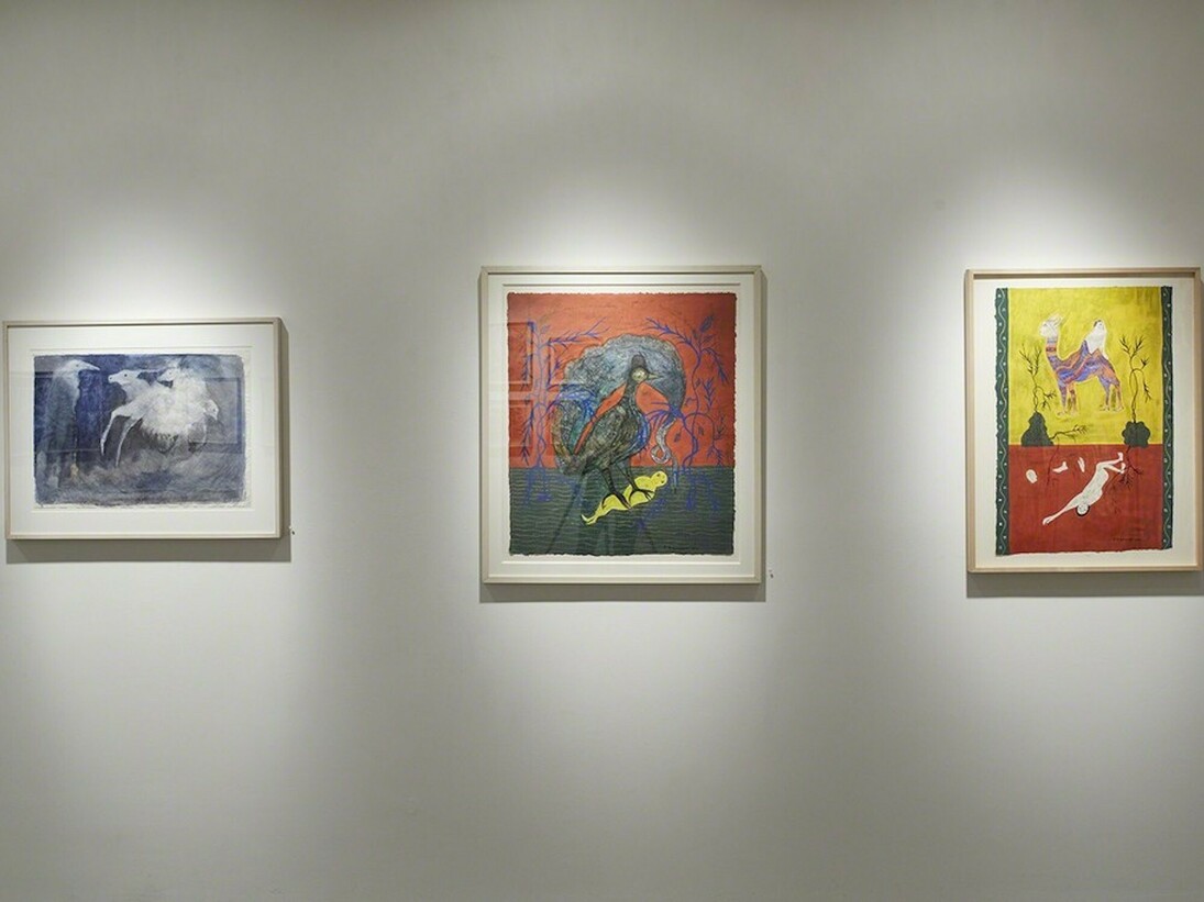 Immortal Menagerie, Exhibition view. Courtesy of Cavin-Morris Gallery