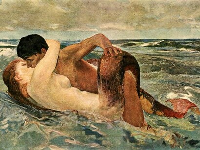 Max Klinger, Il bacio della sirena