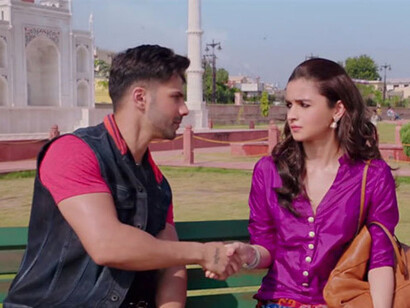 A scene from the movie Badrinath Ki Dulhaniya shot in the 7 Wonders Park