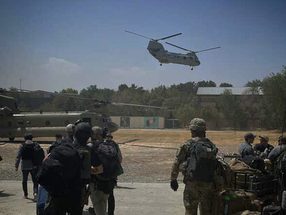 Evacuazione del personale militare