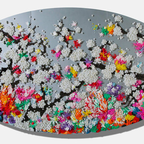 Ran Hwang, Healing oblivious aqua_OS, 2024. Courtesy of Leila Heller Gallery