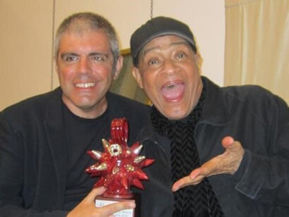 Ruggero Pegna con Al Jarreau