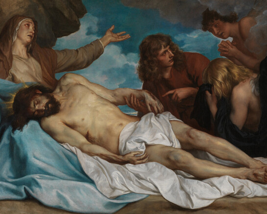 Anthony van Dyck (1599-1641), La lamentation du Christ | Die Beweinung Christi | The Lamentation of the Christ, vers | um | c. 1635, huile sur toile | Öl auf Leinwand | oil on canvas, 115 x 208 cm, Koninklijk Museum voor Schone Kunsten, Antwerpen, BE © : KMSKA - Lukas-Art in Flanders vzw. Photo: Hugo Maertens