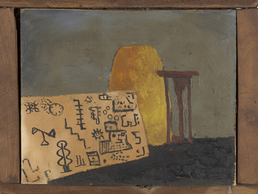Forrest Bess, Untitled, c. 1950.  Collection Museum of Contemporary Art Chicago, Gift of Mary and Earle Ludgin Collection. Photo: Nathan Keay, © MCA Chicago.