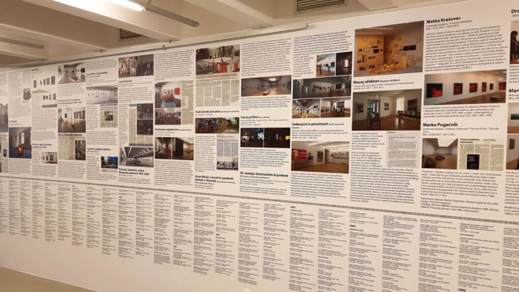 Documentary exhibition. Courtesy of MG+MSUM