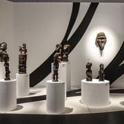 Africa, artistic expressions of a continent, exhibition view. Courtesy of Museu Oscar Niemeyer