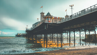 Pier at the seaside