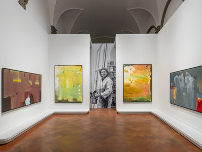 Helen Frankenthaler, Dipingere senza regole, vista della mostra. Per gentile concessione di Palazzo Strozzi