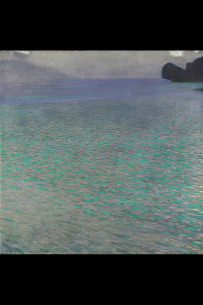 Gustav Klimt, Attersee, 1900 © Leopold Museum, Wien, Inv. 4148