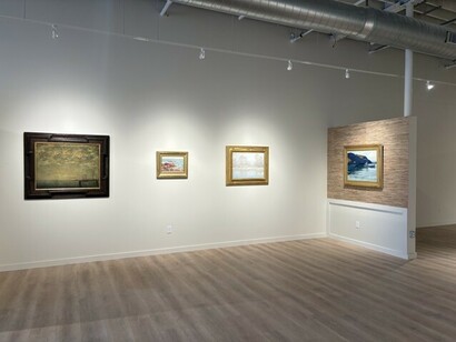 Various artists, Modern masters: American Impressionism to Abstract Expressionism, exhibition view. Courtesy of Montanaro Fine Art