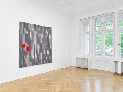 Günther Förg, Exhibition view. Courtesy of Galerie Max Hetzler