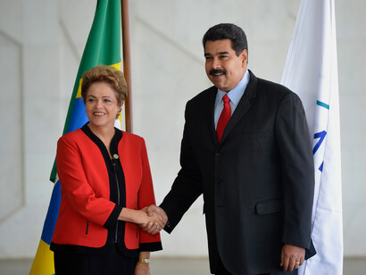 Impactos das reformas estruturais e medidas de austeridade fiscal na economia brasileira durante o governo Temer. Na 48ª Cúpula dos Chefes de Estado do Mercosul e Estados Associados a presidenta Dilma Rousseff, recebe o presidente da Venezuela, Nicolás Maduro (Wilsom Dias/Agência Brasil)