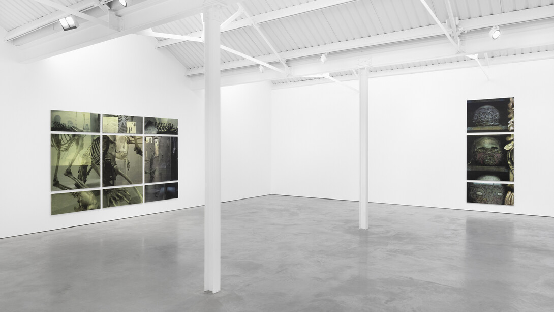 Matthias Groebel, Skull fuck, exhibition view. Courtesy of the artist and Modern Art 