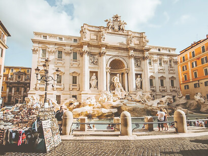 Fontana di Trevi, Piazza di Trevi, Roma, Italia