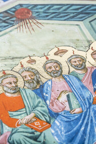 Pentecost (from the facsimile of Pacino di Bonaguida’s Picture Book)