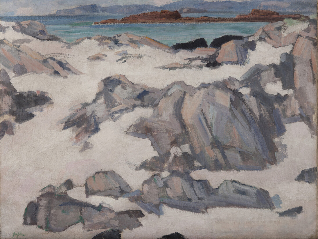 S J Peploe - Iona, oil on canvas, 51 x 61 cm