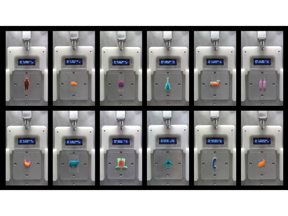 Population Video Still, (example of The Extruder) - Fernando Orellana